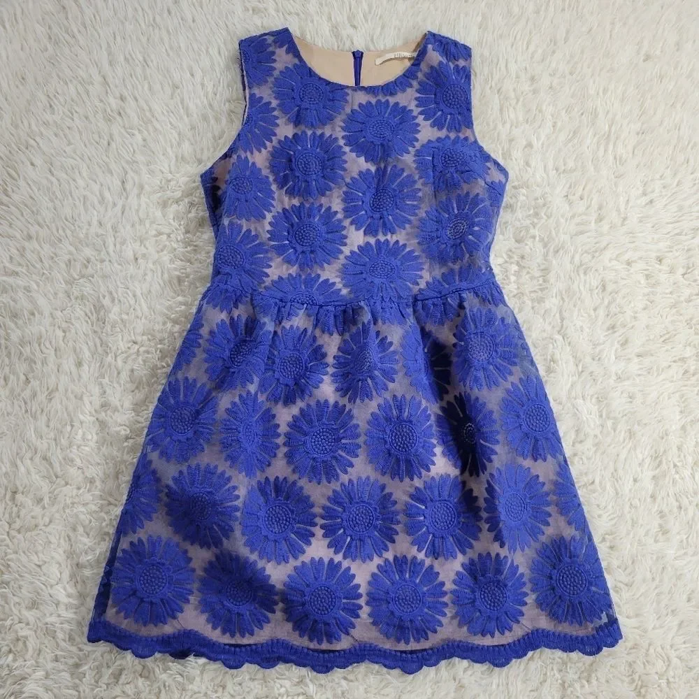 Ellison Structured Retro-style Mini-dress M - Picture 3 of 7